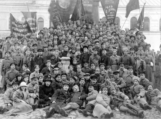 The Red Army before being sent to the Civil War wikimedia