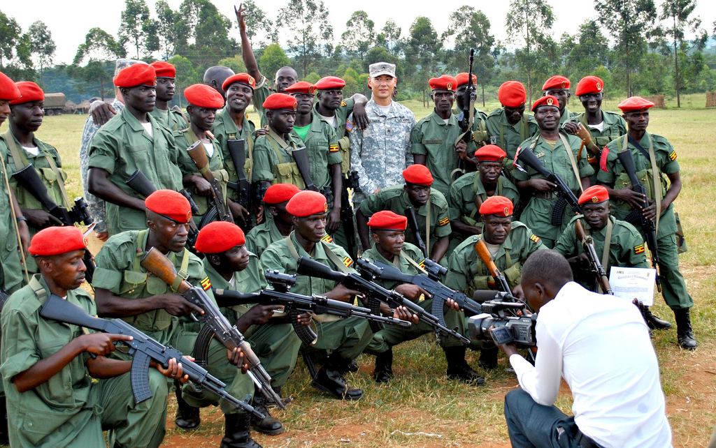 Ugandan military police Image Flickr US Army Africa