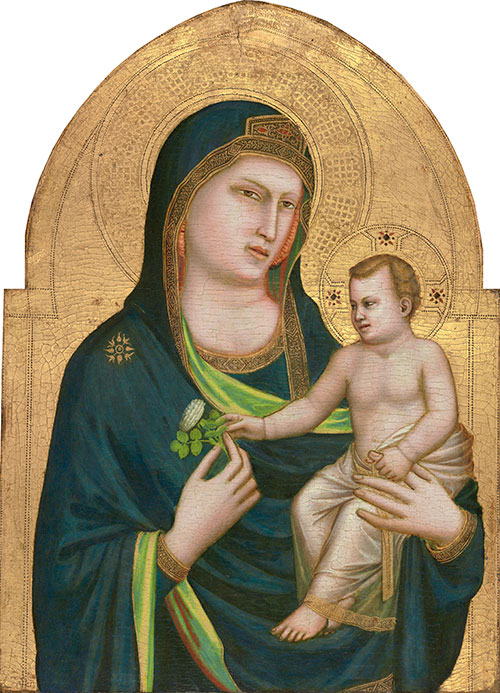 Giottos Madonna and Child Image public domain