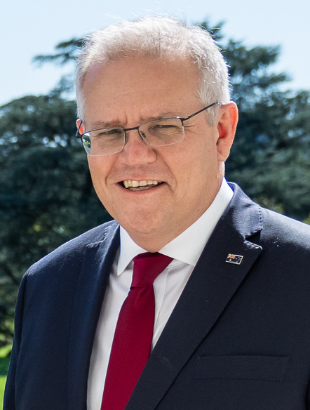 Prime Minister of Australia Scott Morrison Image public domain