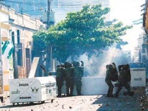 Violencia fascista en Bolivia
