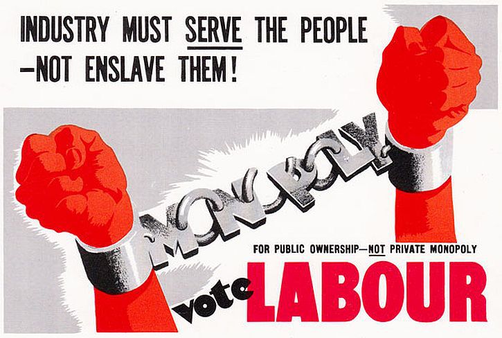 1945 Labour Party poster Image public domain