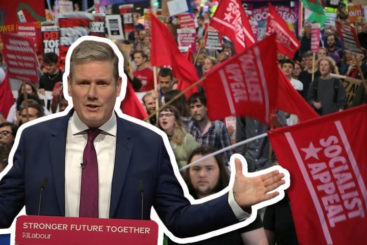 starmer stronger with flags Image Socialist Appeal