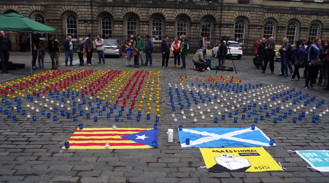 Scotland Catalonia Flags Image byronv2