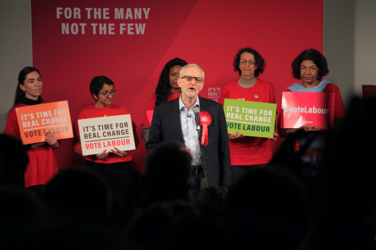 Labour election rally Corbyn Hackney Dec 2019 2 Image Socialist Appeal