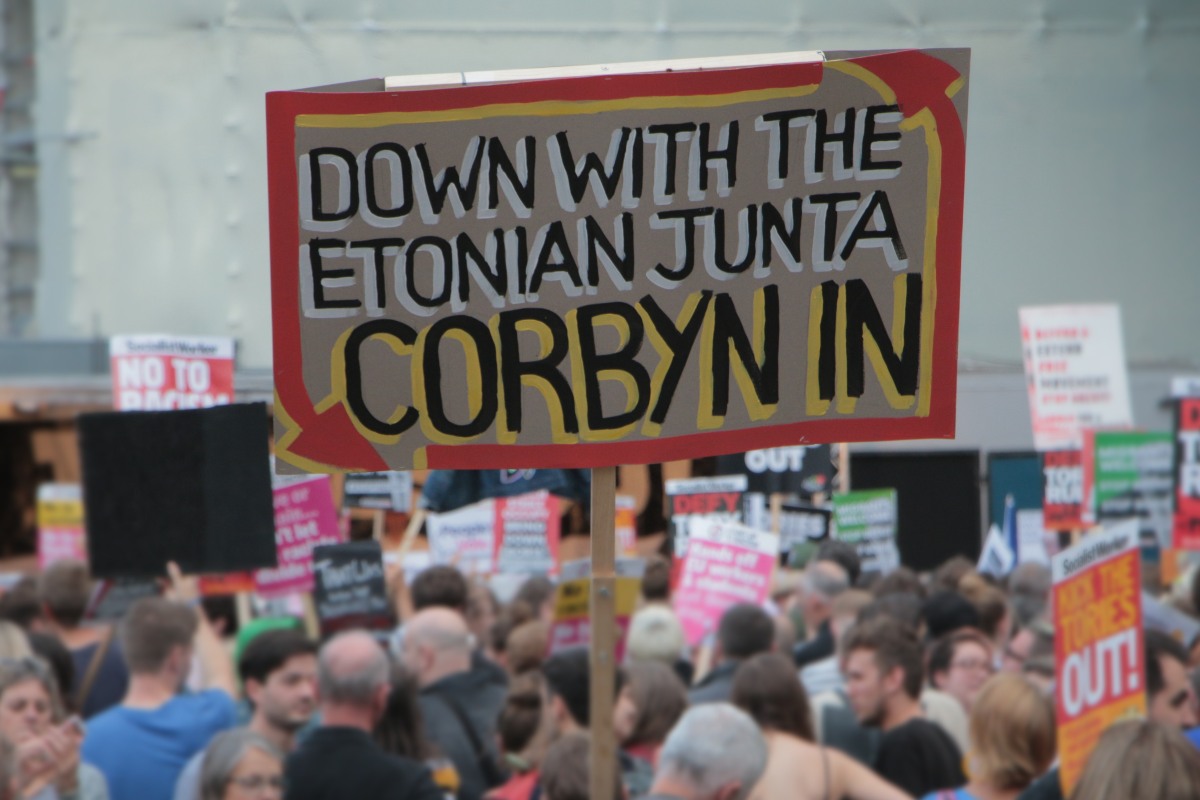 Corbyn in Etonian Junta Image Socialist Appeal