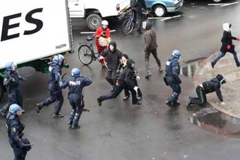 Police repression against pro-Youth House protesters on March 1