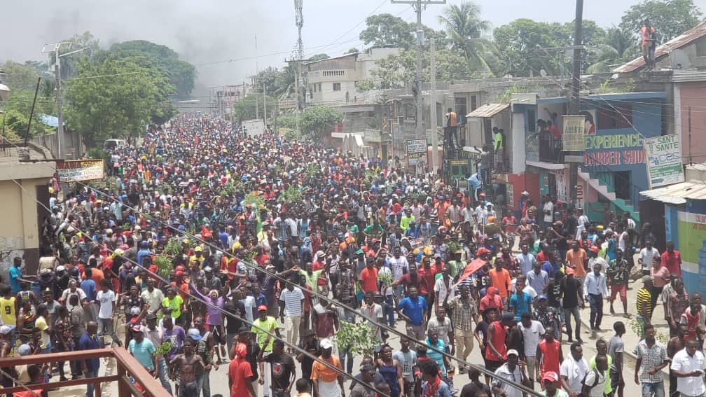 Haiti protests main Image Haiti Information Project