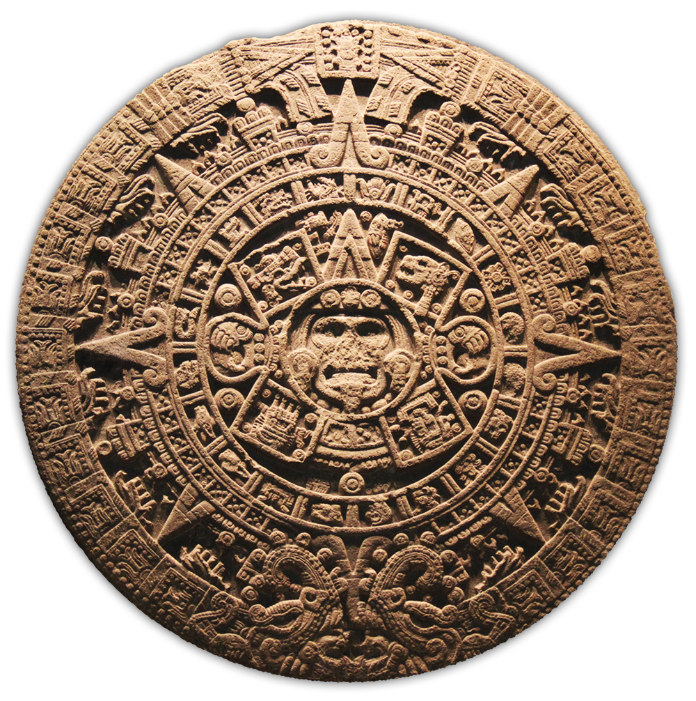 Aztec Sun Stone or Calendar Stone