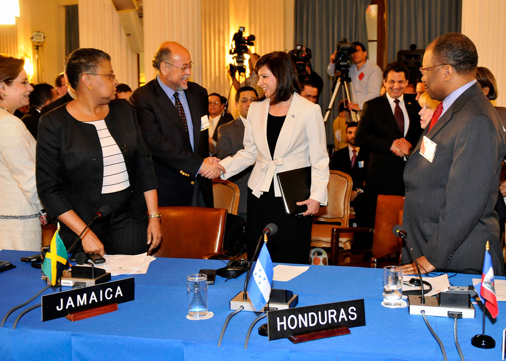OAS welcomes Honduras back. Photo: Juan Manuel Herrera/ OAS