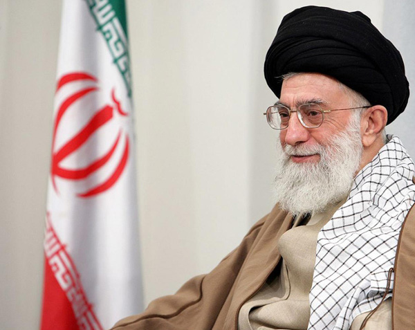 Ayatollah Khamenei. Photo by sajed.ir.