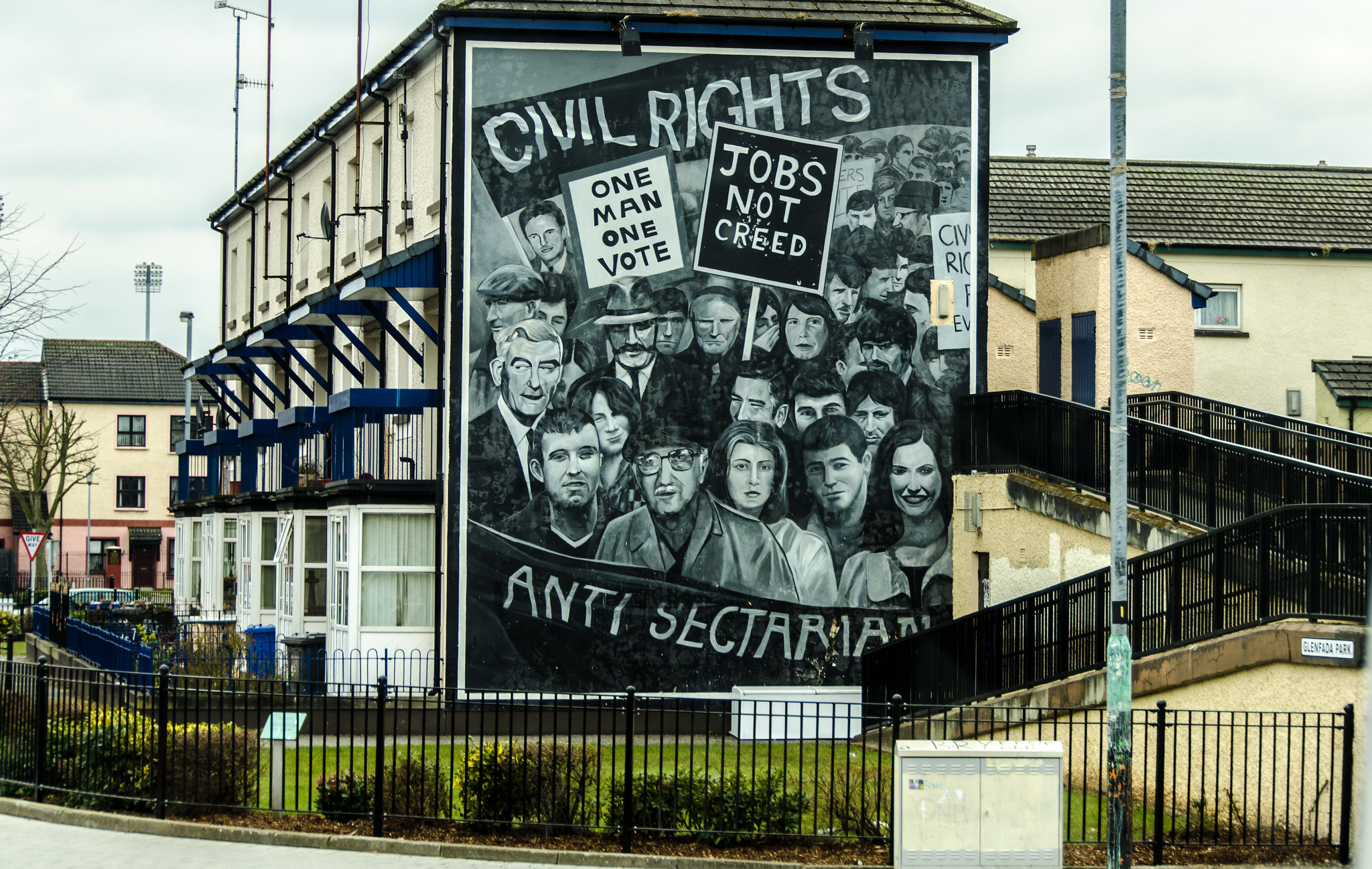 Anti sectarian banner Image Flickr master phillip