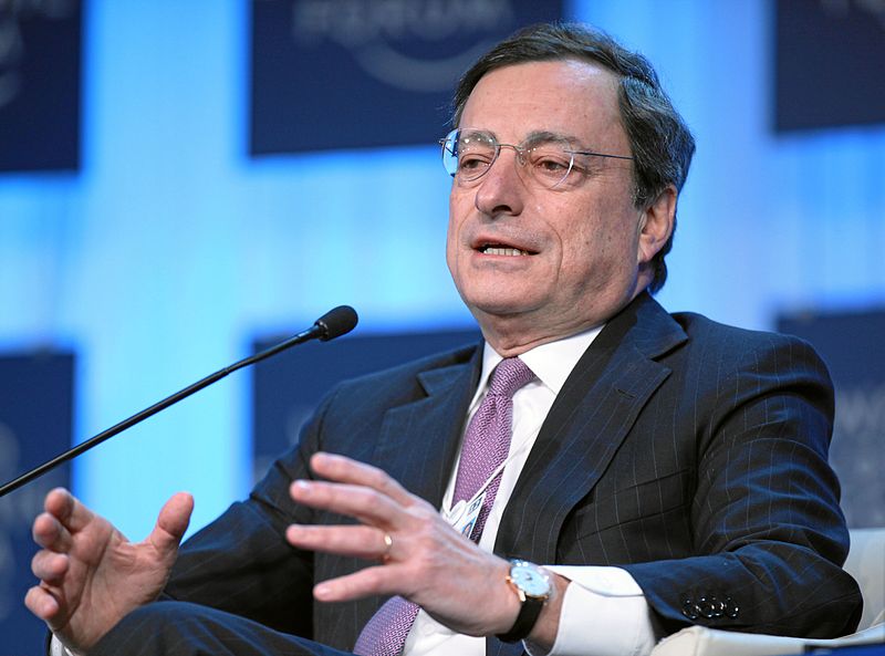 Mario Draghi Image World Economic Forum