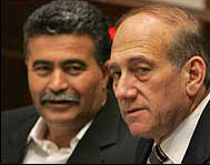 Olmert and Peretz