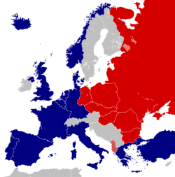 NATO and the Warsaw Pact 1973 - Alphathon CC BY-SA 3.0