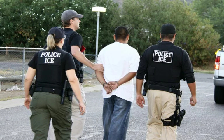 ICE Police Arrest Image US Department of Homeland Security Public Domain