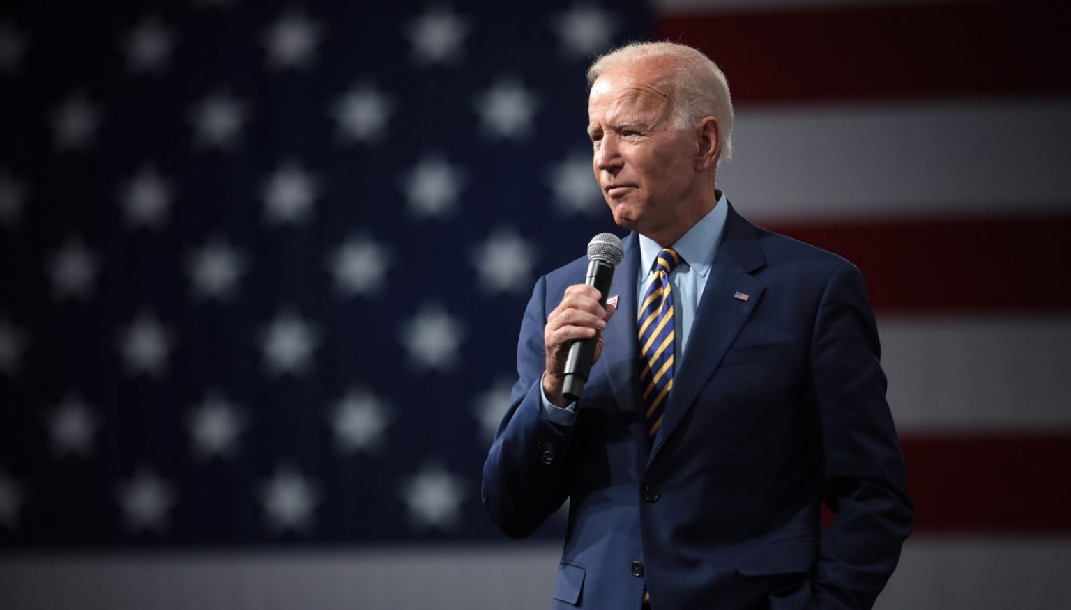 Joe Biden Speech American Flag Image Gage Skidmore Flickr
