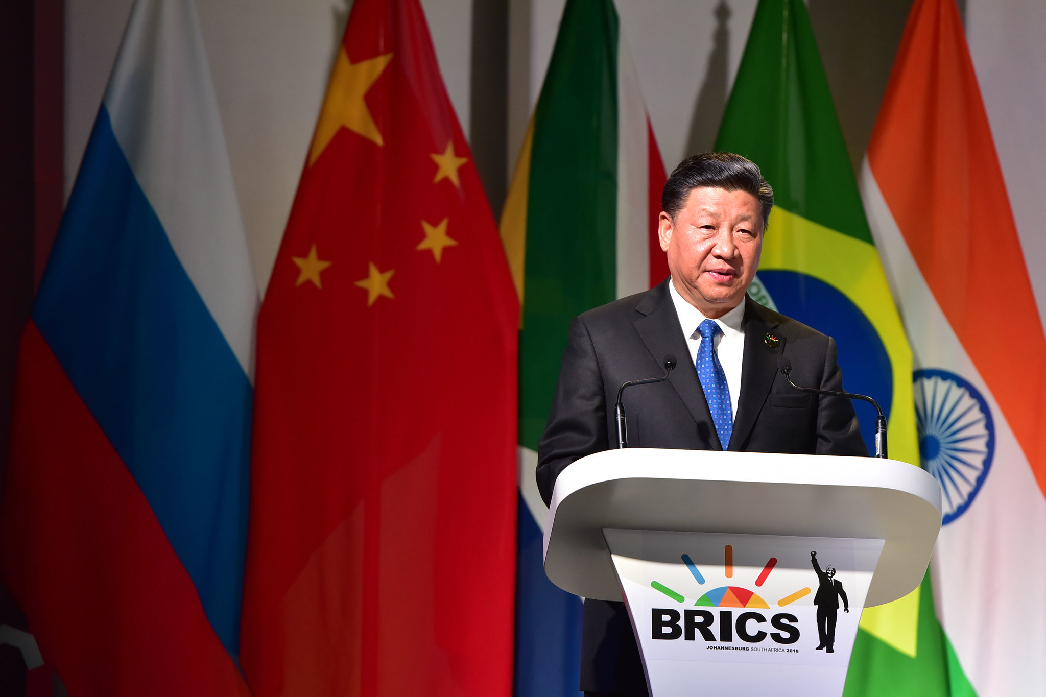 Xi at BRICS Image GovernmentZA Flickr