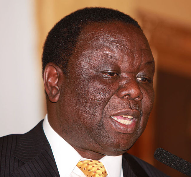 Morgan Tsvangirai Image Harry Wad