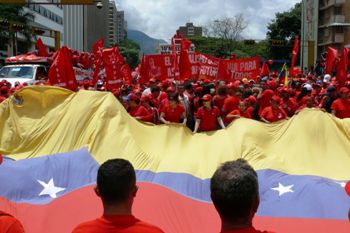 The movement of the masses in Latin America is the final answer to all those who argued that revolution was no longer possible. Photo by Venezuela Roja Rojita on Flickr
