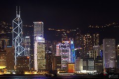 Banks in Hong Kong. Photo by Steve Webler on Flickr.