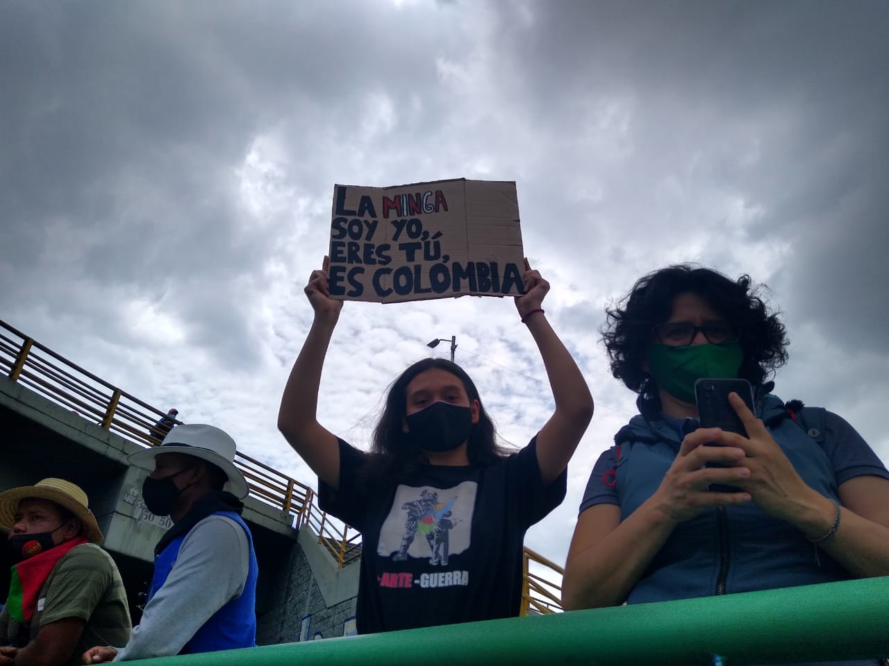 minga protest image CRIC Colombia Cauca