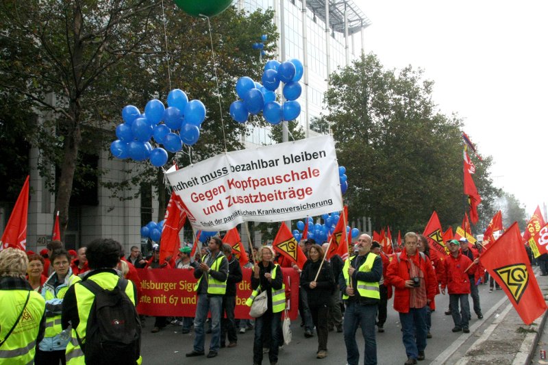 The German metal workers' union IGM.
