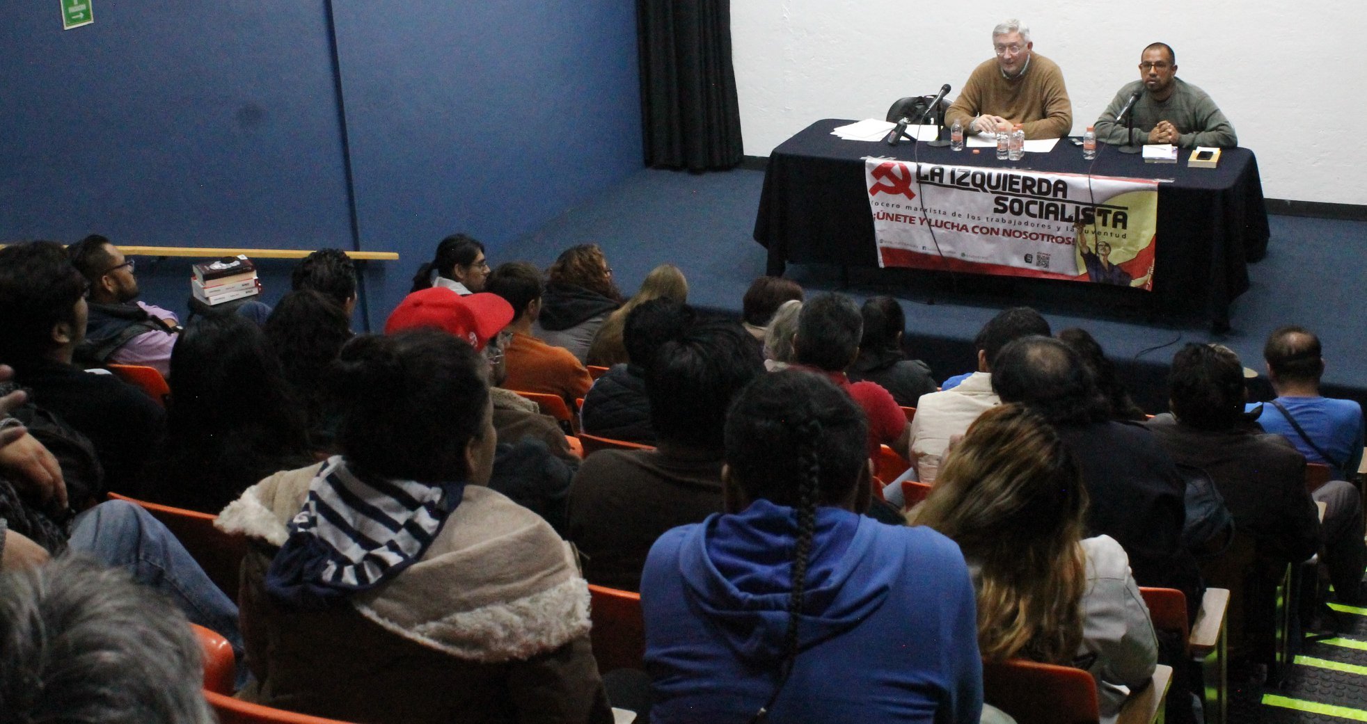 There was great interest in the talk on the relevance of Marxism Image La Izquierda Socialista