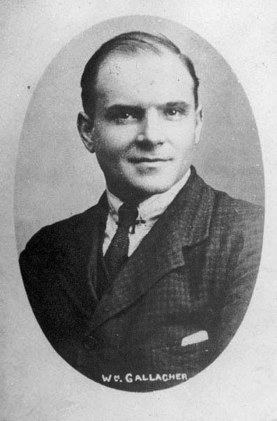 Willie Galacher, leader of the Clyde Workers' Committee.