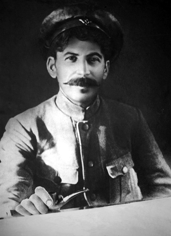 Joseph Stalin in 1918 Image fair use