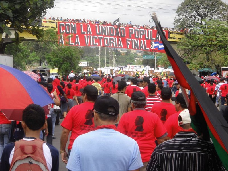 1 May in Honduras.