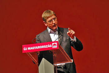 Ferenc Gyurcsány, Prime Minister of Hungary (Photo by Adam Csaba Szegvari)