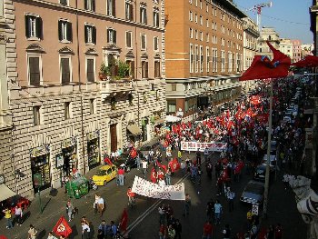 After October 11, no one in Italy can claim that the Left has ceased to exist just because it is no longer in parliament!