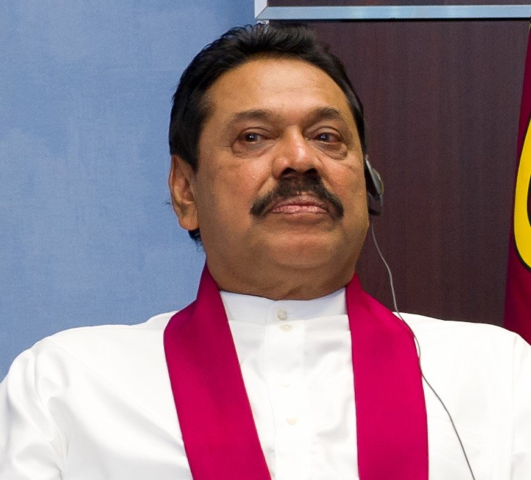Mahinda Rajapaksa Image Alexander Nikiforov Wikimedia Commons