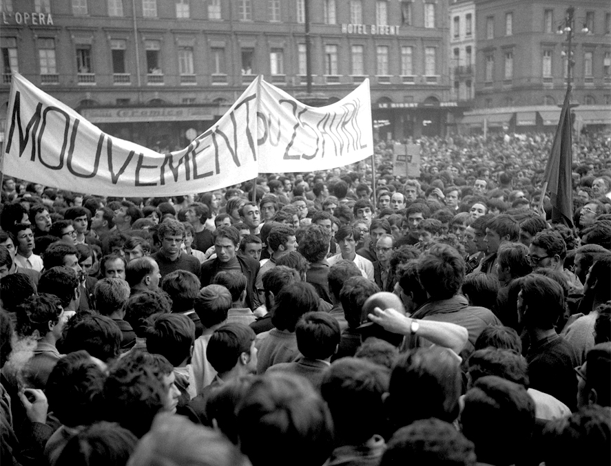 may 68 Image Andre Cros Archives municipales de Toulouse