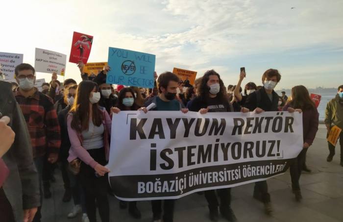 Bogazici university protest Image bianet