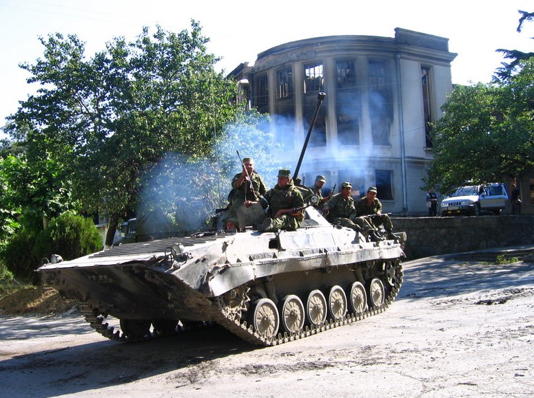 Russia tank Georgia Image Yana Amelina Wikimedia Commons