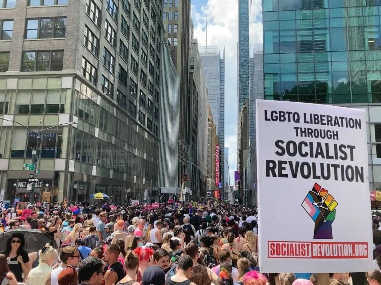 LGBT liberation Image Socialist Revolution