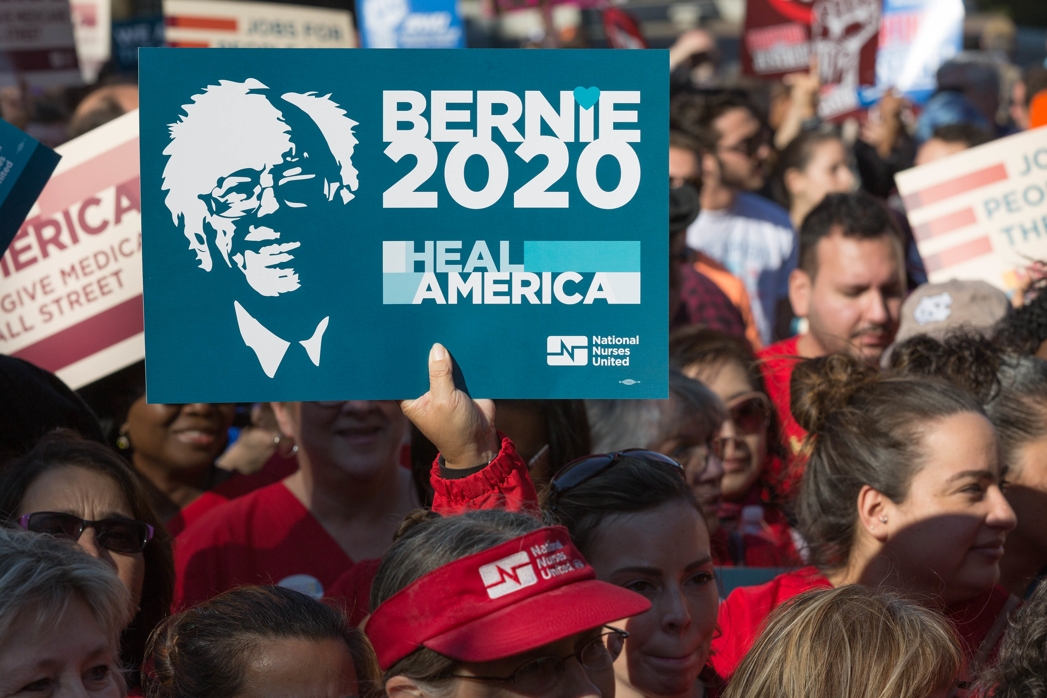 Bernie Iowa 2020 Image Flickr Lorie Shaull