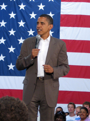 Barack Obama (photo by transplanted mountaineer)
