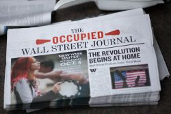Occupied Wall Street Journal. Photo: guney cuceloglu