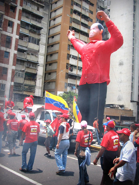 Chavez rally Image Flickr nicholaslaughlin